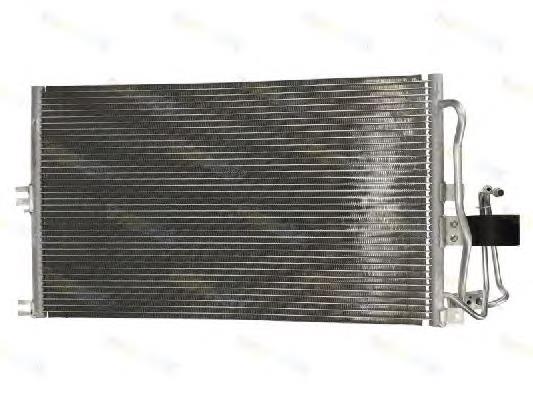 Radiador de aparelho de ar condicionado 1850065 Opel