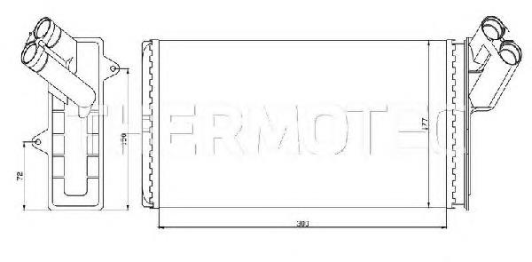 Radiador de forno (de aquecedor) Thermotec D6P004TT preço, a partir de 36,99 USD