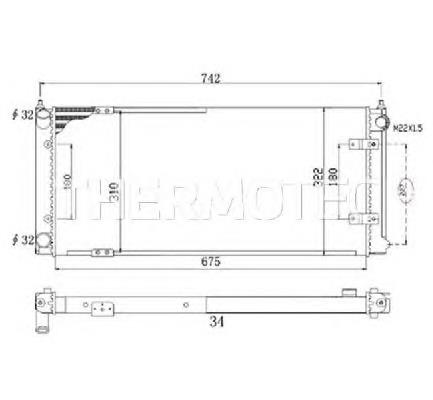 Radiador de esfriamento de motor VAG 1L0121253E preço, a partir de 73,37 USD