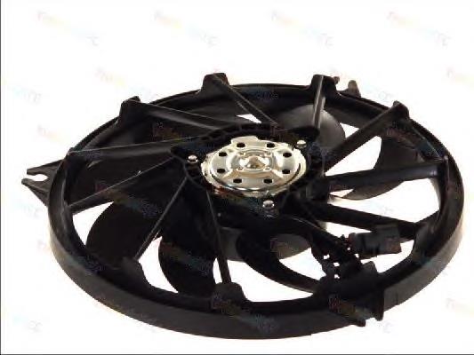 Ventilador elétrico de esfriamento montado (motor + roda de aletas) 9637193980 Peugeot/Citroen
