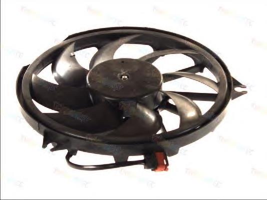 1253C9 Peugeot/Citroen Ventilador elétrico de esfriamento montado (motor + roda de aletas)