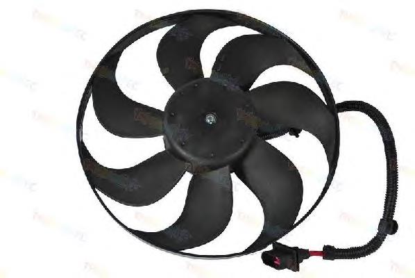 Ventilador elétrico de esfriamento montado (motor + roda de aletas) 6N0959455F VAG