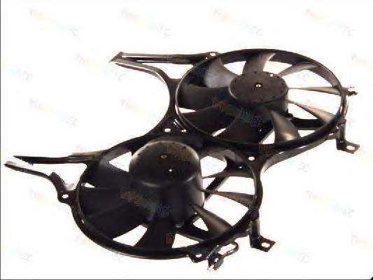 Difusor do radiador de aparelho de ar condicionado, montado com roda de aletas e o motor 0015003293 Mercedes