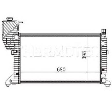 Radiador de esfriamento de motor Thermotec D7M004TT preço, a partir de 171,05 USD