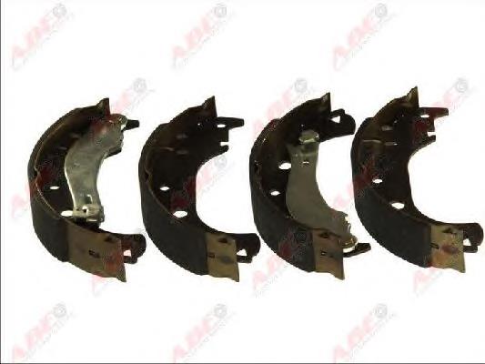 Sapatas do freio traseiras de tambor Fiat/Alfa/Lancia 77362452