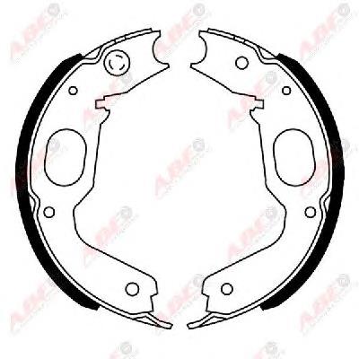 Compre MB618915 Mitsubishi Sapatas do freio de estacionamento