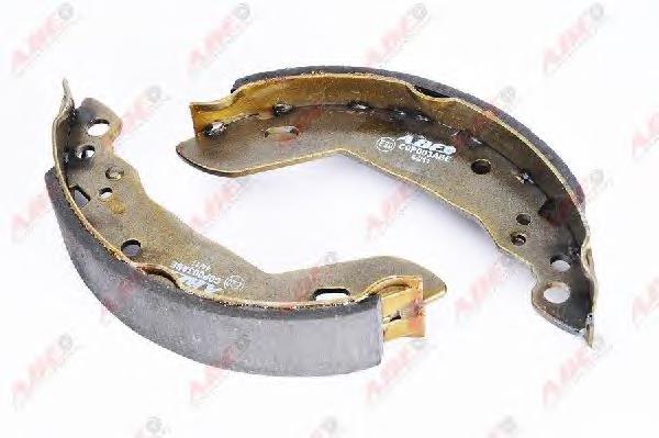 Sapatas do freio traseiras de tambor Peugeot/Citroen 424123
