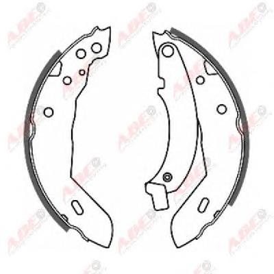 Sapatas do freio traseiras de tambor Renault (RVI) 7701349648 preço, a partir de 14,55 USD
