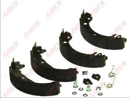 Sapatas do freio traseiras de tambor 5030106 Ford