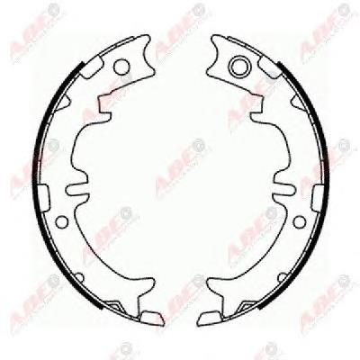 Sapatas do freio de estacionamento ABE C02077ABE preço, a partir de 39,99 USD