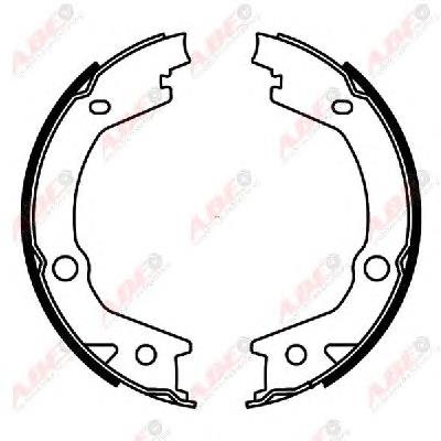Sapatas do freio de estacionamento ABE C00527ABE preço, a partir de 34,27 USD