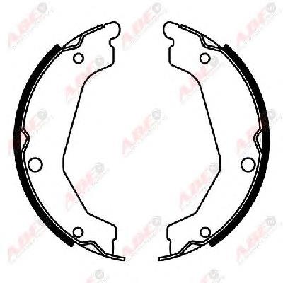Sapatas do freio de estacionamento 58305H1A01 Hyundai/Kia