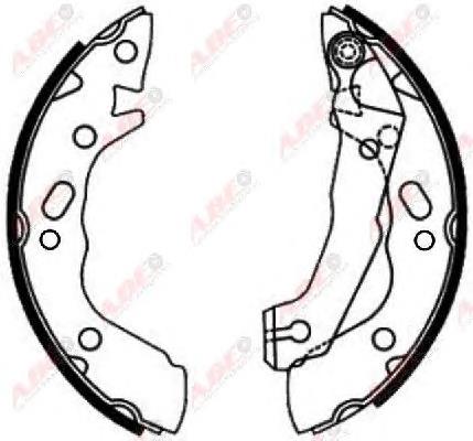 Compre 1K0698151M VAG Sapatas do freio dianteiras de disco