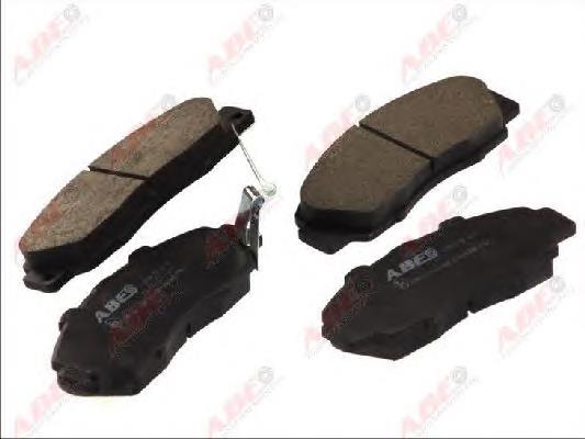 45022S10G01 Honda Sapatas do freio dianteiras de disco