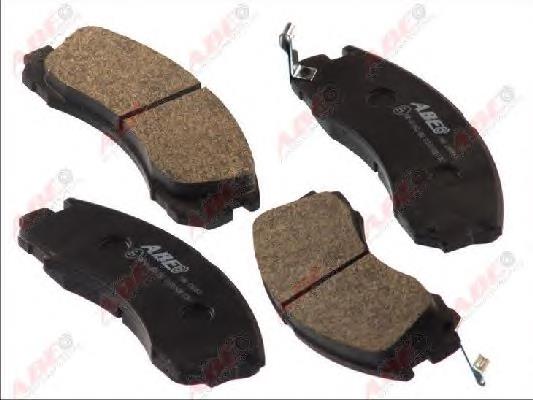 Sapatas do freio dianteiras de disco ABE C15031ABE preço, a partir de 24,58 USD