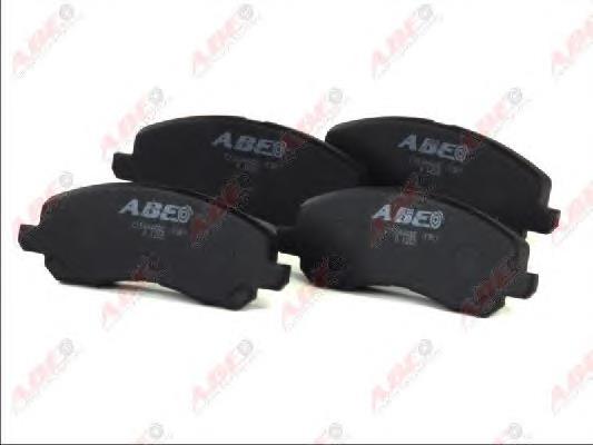 C15044ABE ABE Sapatas do freio dianteiras de disco