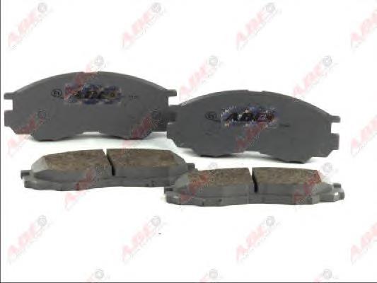 Sapatas do freio dianteiras de disco MZ690016 Mitsubishi