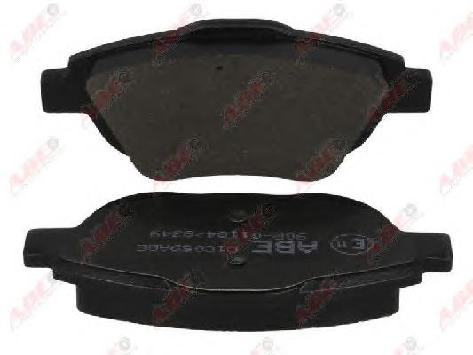 Sapatas do freio dianteiras de disco Open Parts BPA139200