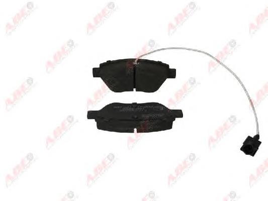 Sapatas do freio dianteiras de disco Open Parts BPA085801