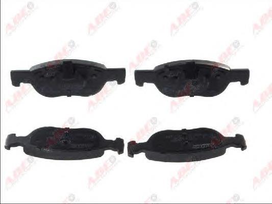 Sapatas do freio dianteiras de disco FD7076A Necto