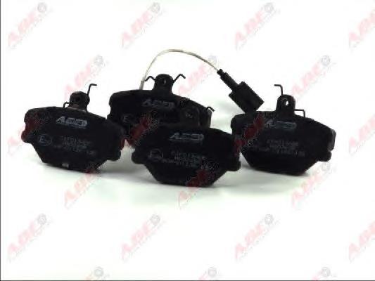 Sapatas do freio dianteiras de disco Necto FD222A