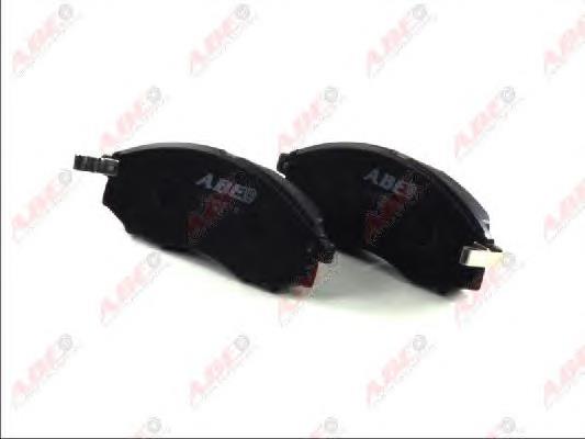 Sapatas do freio dianteiras de disco MBF015740 Mando