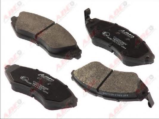 S4510009 General Motors Sapatas do freio dianteiras de disco