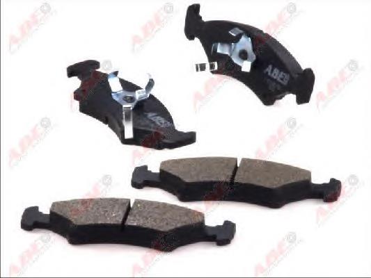 Sapatas do freio dianteiras de disco 0K0Y13323Z Hyundai/Kia