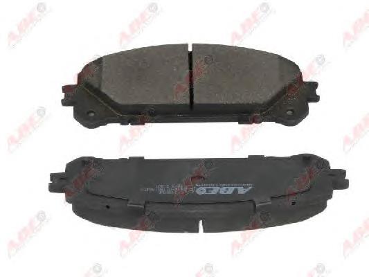 Sapatas do freio dianteiras de disco 0446548160 Toyota