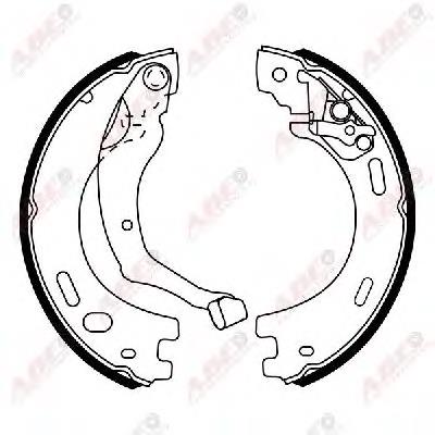 Compre SFS500012 Land Rover Sapatas do freio de estacionamento
