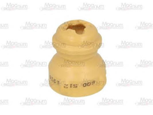 6Q0512131D VAG Pára-choque (grade de proteção) de amortecedor traseiro