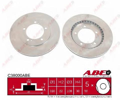 5521165D14000 Suzuki Disco do freio dianteiro