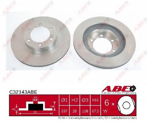 Compre DI2003C Japan Parts Disco do freio dianteiro