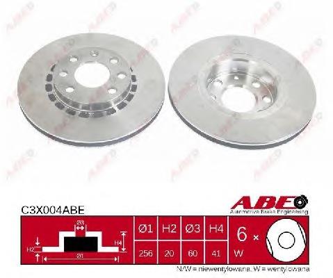 0569055 Opel Disco do freio dianteiro
