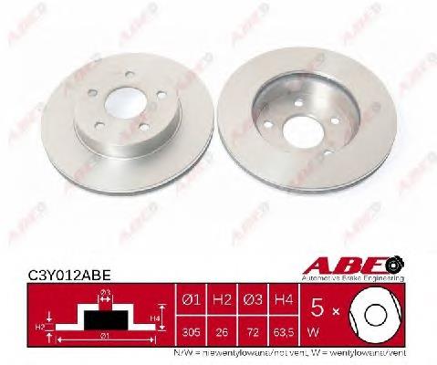 Compre 52098672 Chrysler Disco do freio dianteiro