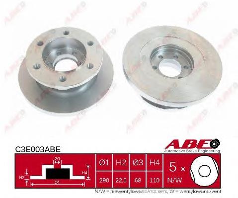Disco do freio dianteiro AIR Fren 23600070