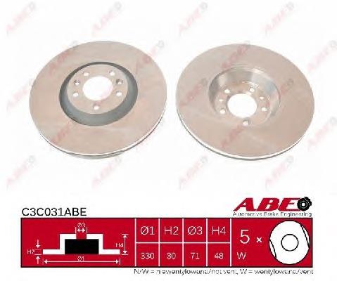 Compre 00004249A9 Peugeot/Citroen Disco do freio dianteiro