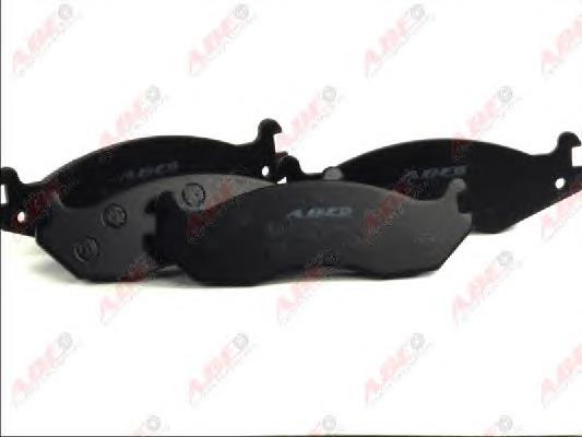 Sapatas do freio dianteiras de disco Chrysler MKD203