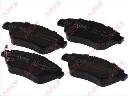 93169174 Opel Sapatas do freio dianteiras de disco