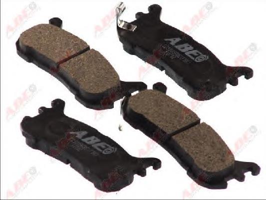 Sapatas do freio traseiras de disco NAY52648Z Mazda