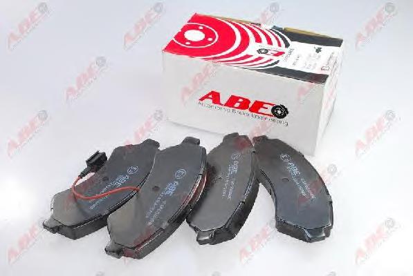 C1F058ABE ABE Sapatas do freio dianteiras de disco