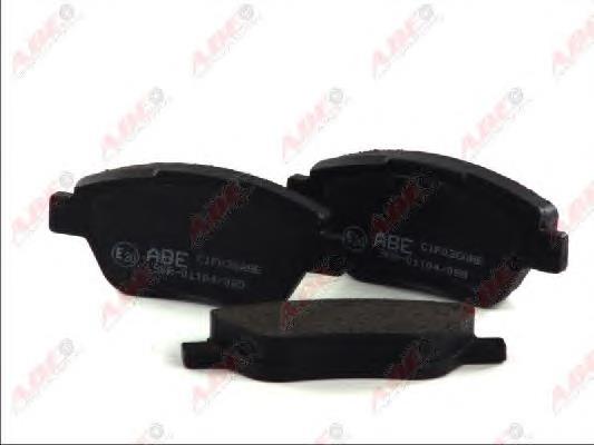BPA085801 Open Parts Sapatas do freio dianteiras de disco