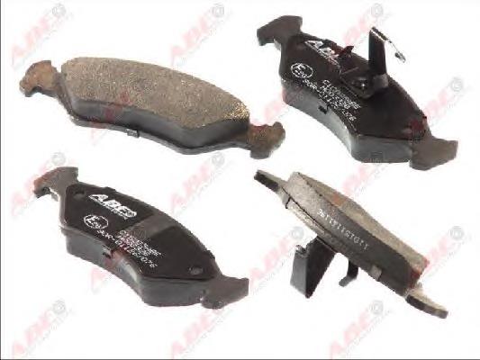 Compre PA0001AF Japan Parts Sapatas do freio dianteiras de disco