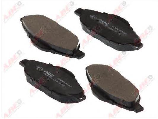Sapatas do freio dianteiras de disco 1613259380 Peugeot/Citroen