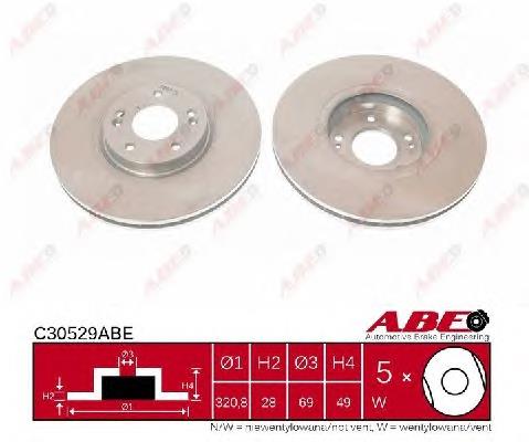 8DD355131351 HELLA Disco do freio dianteiro