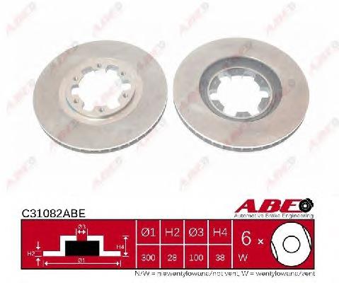 DI145C Japan Parts Disco do freio dianteiro