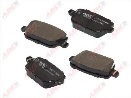 Compre 2613323 Ford Sapatas do freio traseiras de disco