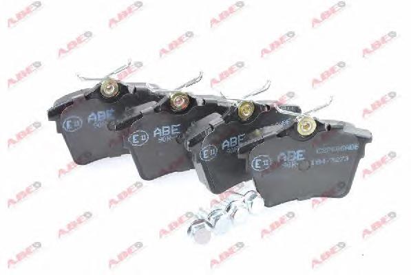 Sapatas do freio traseiras de disco FD7106A Necto