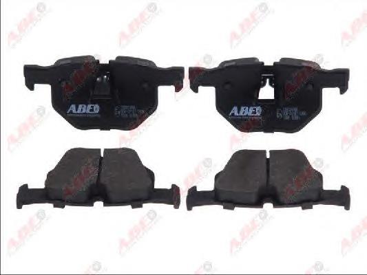 Sapatas do freio traseiras de disco 34212413041 BMW