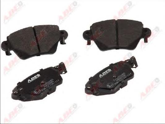 1522069 Ford Sapatas do freio traseiras de disco
